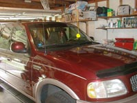 Parking Valet in use in the garage